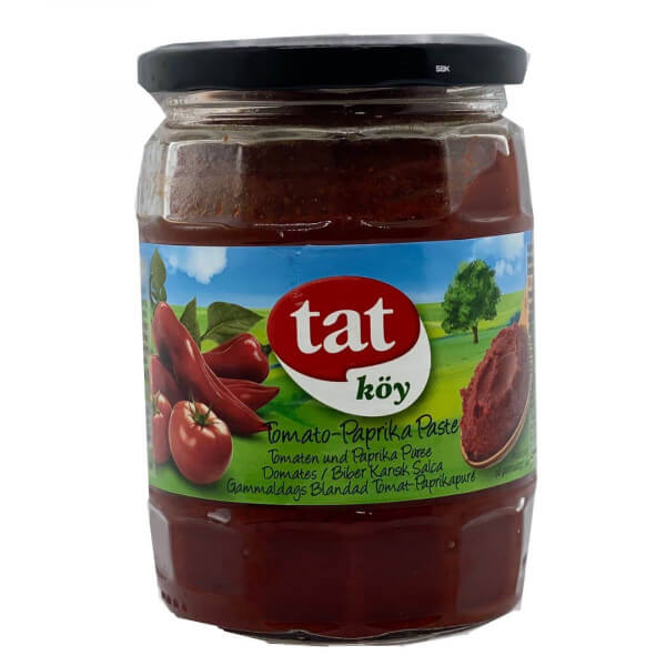 Tat Köy Tomate-Paprikamark Paste - Domates Biber Karisik Salca 560g