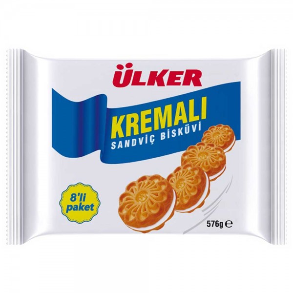 Ülker Kremali Bisküvi 576g