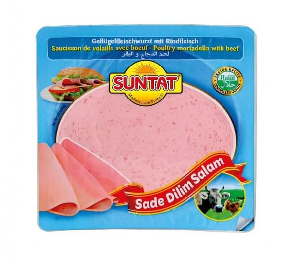 Suntat Geflügelfleischwurst mit Rindfleisch Sigir Hindi Etli Salam 200g