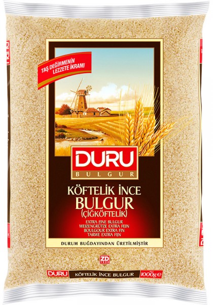 Duru Hartweizengrütze Extra Fein Cigköftelik Bulgur Ince Köftelik 5 Kg