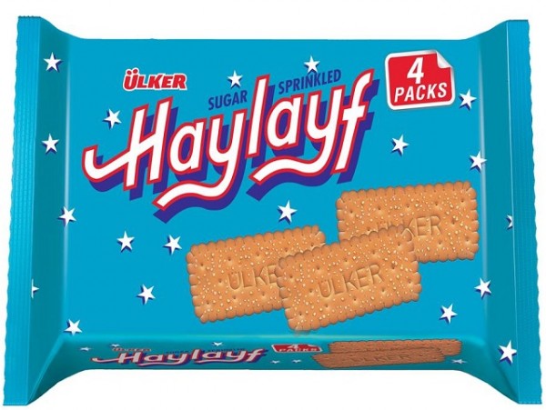 Ülker Haylayf bisküvi 4x75g