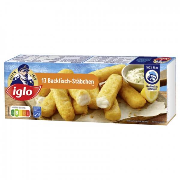 Iglo Backfisch-Stäbchen 13 - 364g