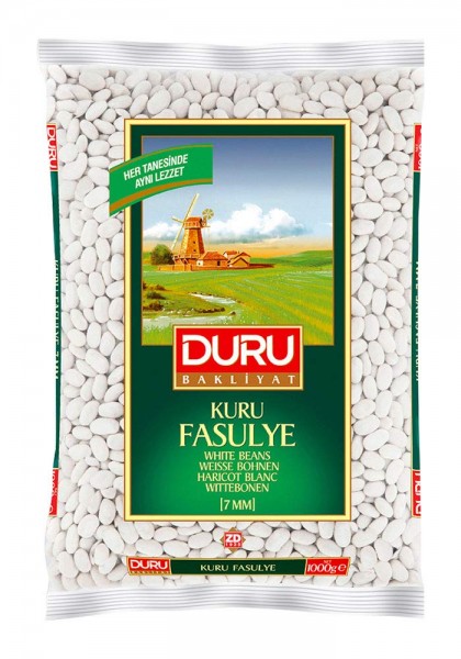 Duru Kuru Weisse Bohnen - Kuru Fasülye 7mm 1kg