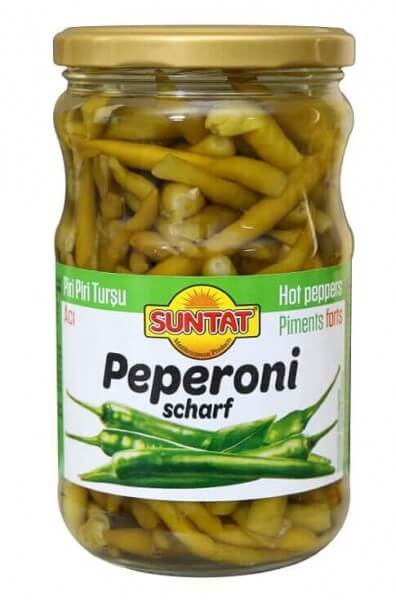 Suntat Peperoni Scharf Eingelegt - Aci Piri Piri Tursusu 125g
