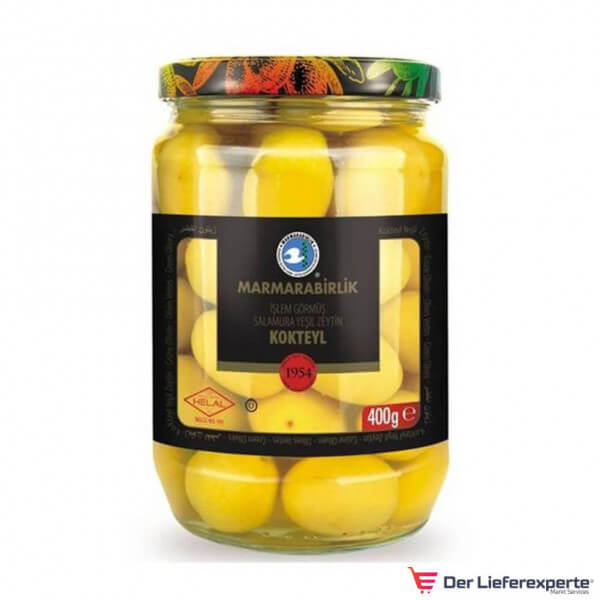 MB Cocktail Grüne Oliven - Kokteyl Yesil Zeytin 400g