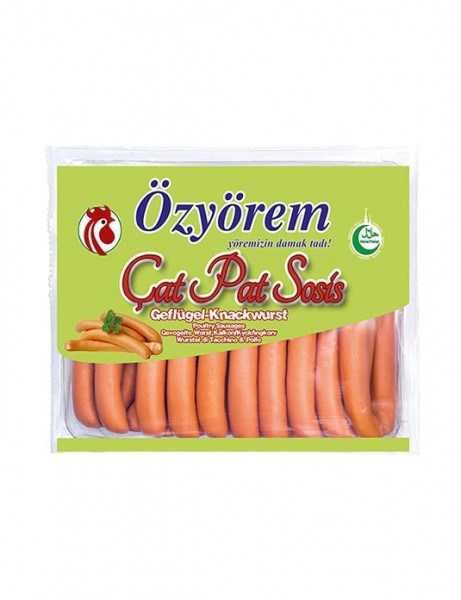 Özyörem Geflügel Knackwurst Cat Pat Sosis 600g