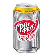 Dr.Pepper Zero 330ml (inkl. 0.25€ Pfand)