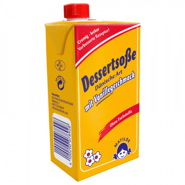Matilda Dänische Dessertsoße Vanillegeschmack 500ml