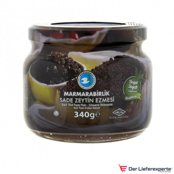 MB Schwarze Olivenpaste - Sade Zeytin Ezmesi 340g