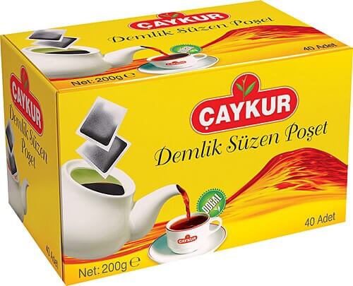 Caykur Demlik Süzen Poset Cay 200 g 40 Adet