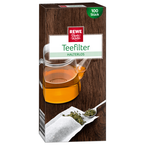 Rewe BW Teefilter Halterlos 100 Stück