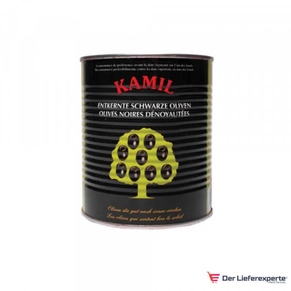 Kamil Schwarze Oliven ohne Kern 2kg