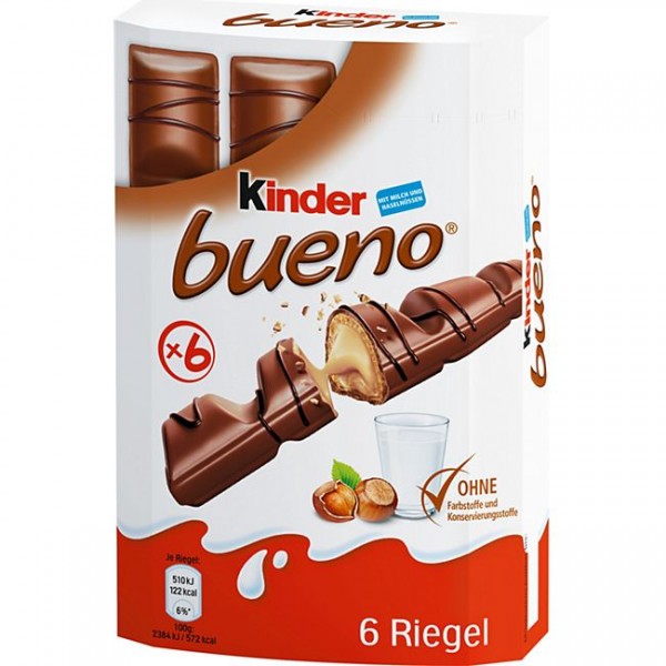 Kinder Bueno 6´er 129g
