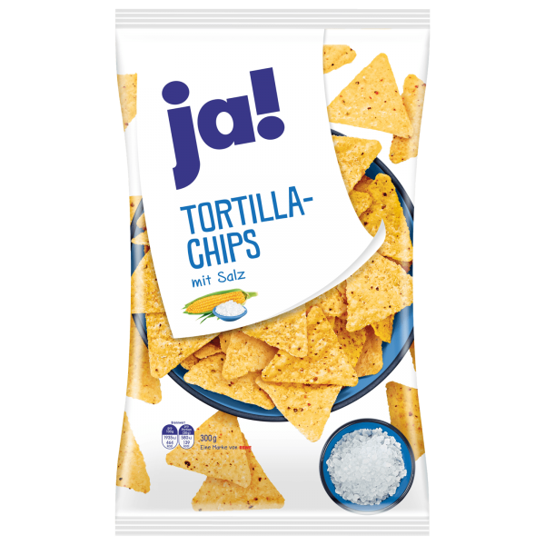 Ja! Tortilla Chips mit Salz 300g