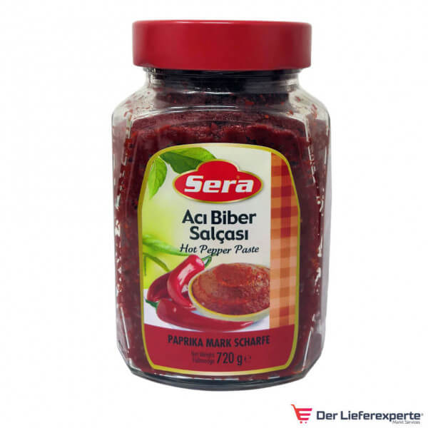 Sera Paprika Mark Scharf - Ev Tipi Aci Biber Salcasi 720g