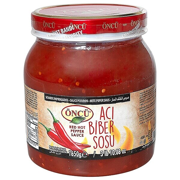 Öncü Scharfe Paprikasoße -Aci Biber Sosu 1650g