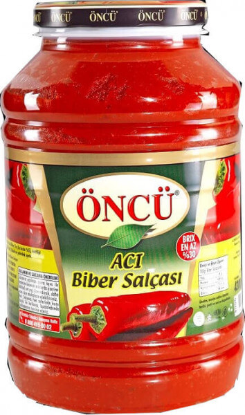 Öncü Paprikamark Scharf Aci Biber Salcasi 4,3 Kg