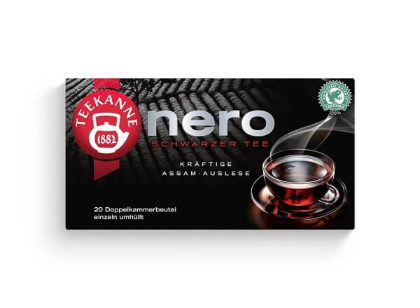 Teekanne Nero Schwarzer Tee 20 Beutel