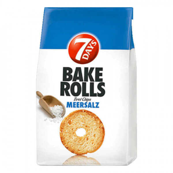 7 Days Bake Rolls Meersalz 250g
