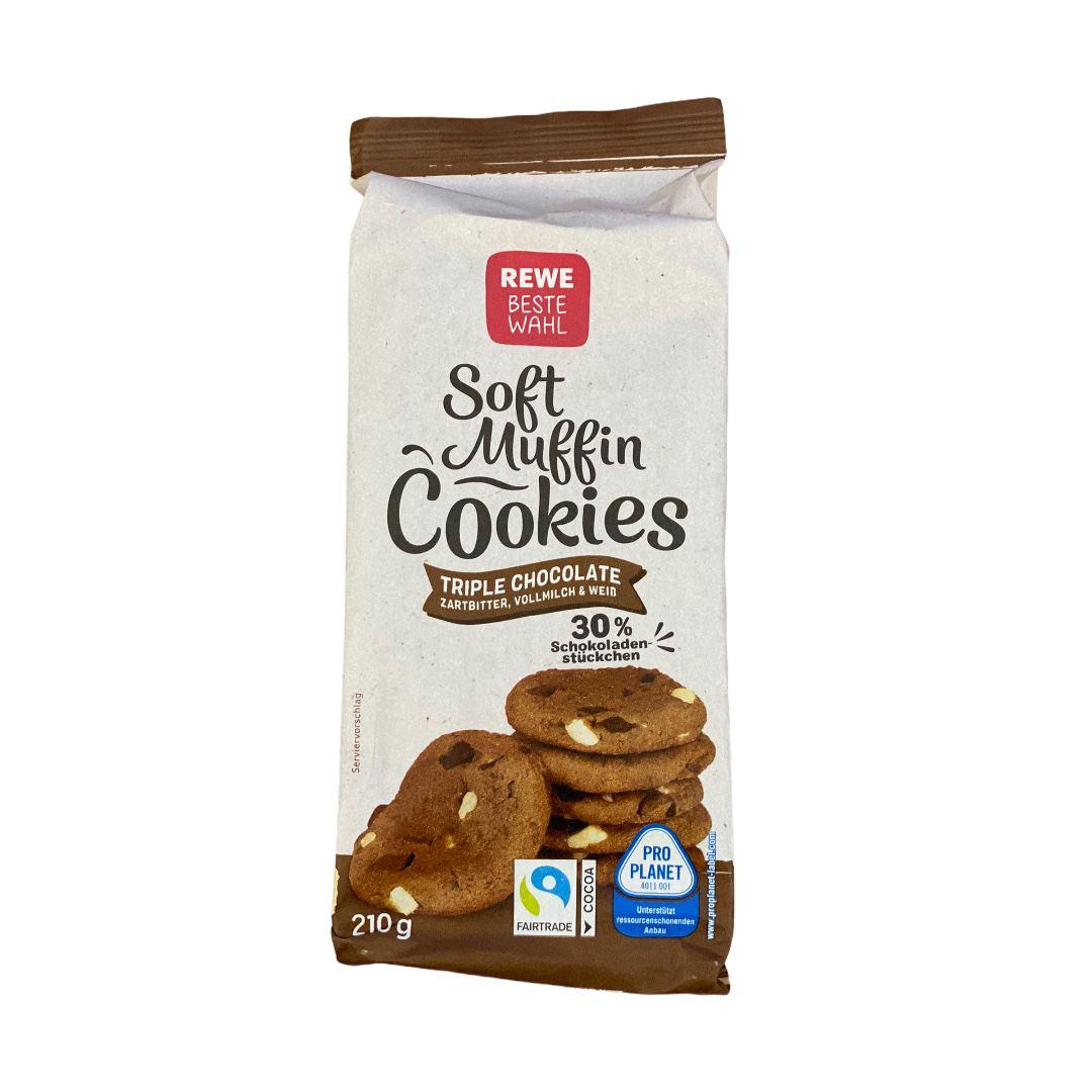 Rewe Bw Soft Muffin Cookies 210g Susswaren Susses Salziges Rewe Deutsche Produkte Derlieferexperte