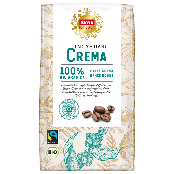 Rewe Feine Welt 1Kg Kaffee Creme