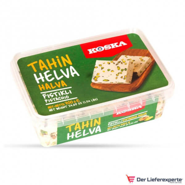 Koska Halva mit Pistazien - Tahin Helva Fistikli 700g