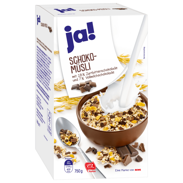 Ja! Schoko-Müsli 750g
