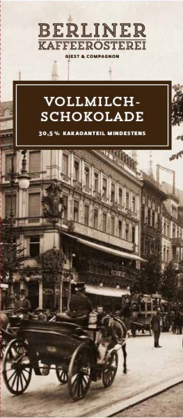 BKR - Nostalgietafel Nr. 1 - Friedrichstraße Vollmilch 100g