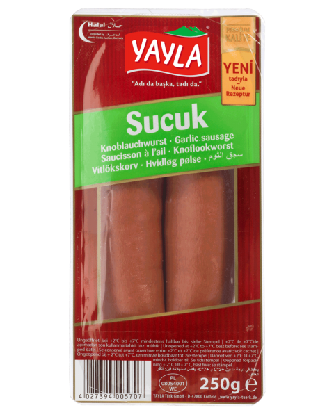 Yayla Knoblauchwurst Sucuk 250g