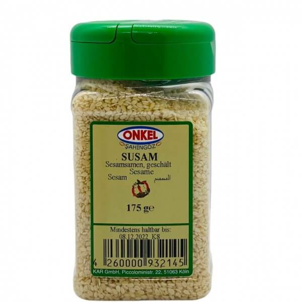 Onkel Sesamsamen Geschält - tane Susam 175 g