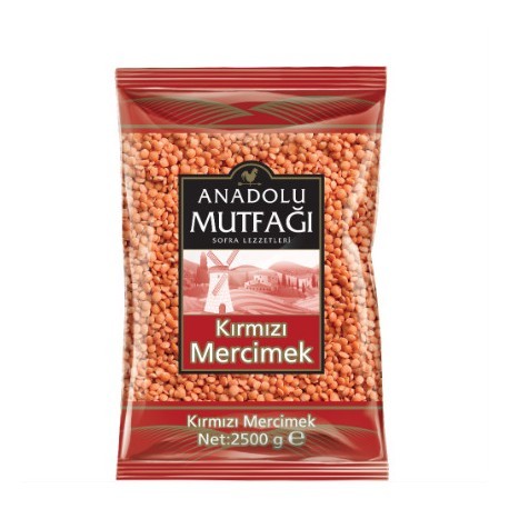 Bashan Rote Linsen Kirmizi Mercimek 2,5 Kg