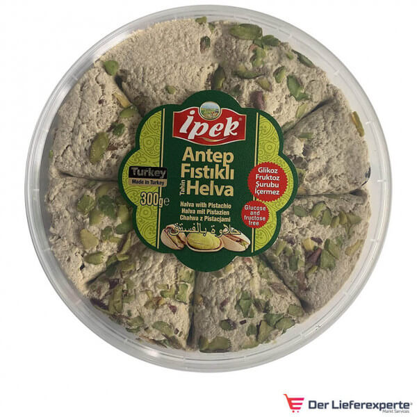 Ipek Halva Pistazien - Antep Fistikli Tahin Helva 300g