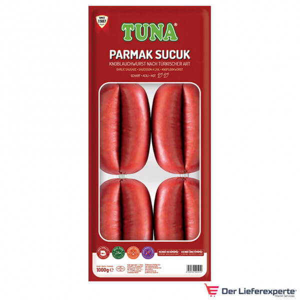 Tuna Parmak Knoblauchwurst Parmak Sucuk