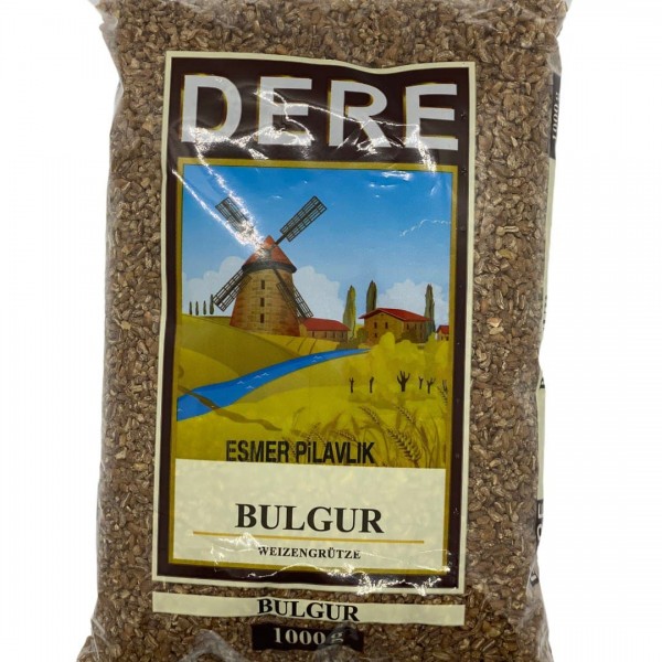 Dere Weizengrütze Dunkel Grob - Pilavlik Esmer Bulgur 1Kg