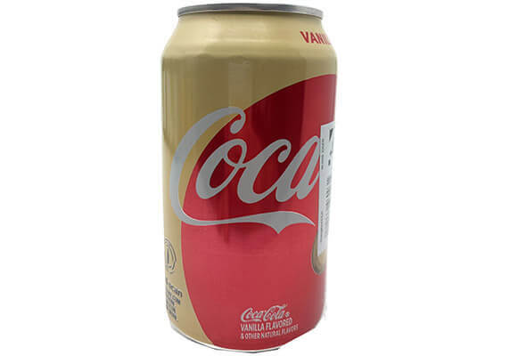 Coca Cola Vanille mit Zucker (inkl. 0.25€ Pfand)