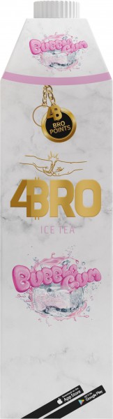 4BRO Ice Tea Bubble Gum 1000ml