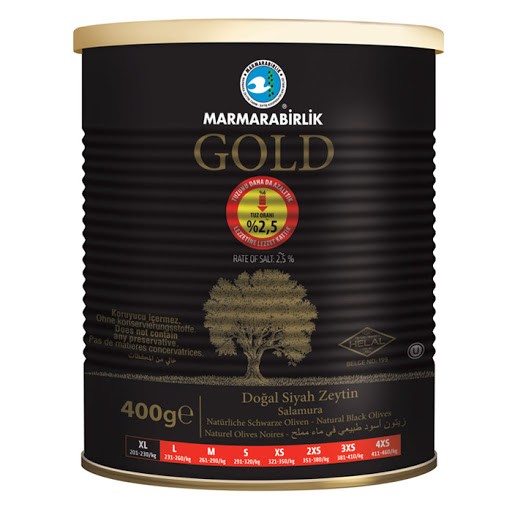 MB Schwarze Oliven - Mega XL Gold Siyah Zeytin 400g