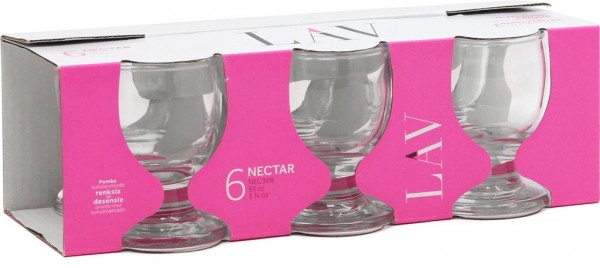 Lav Nectar Glas 6 er