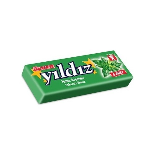 Ülker Yildiz Kaugummi Minze 3x7g