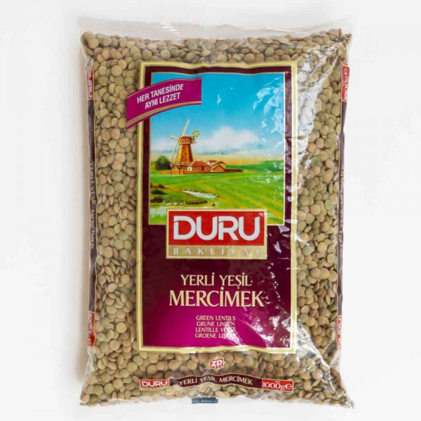 Dere Grüne Linsen 2,5Kg - Yesil Mercimek