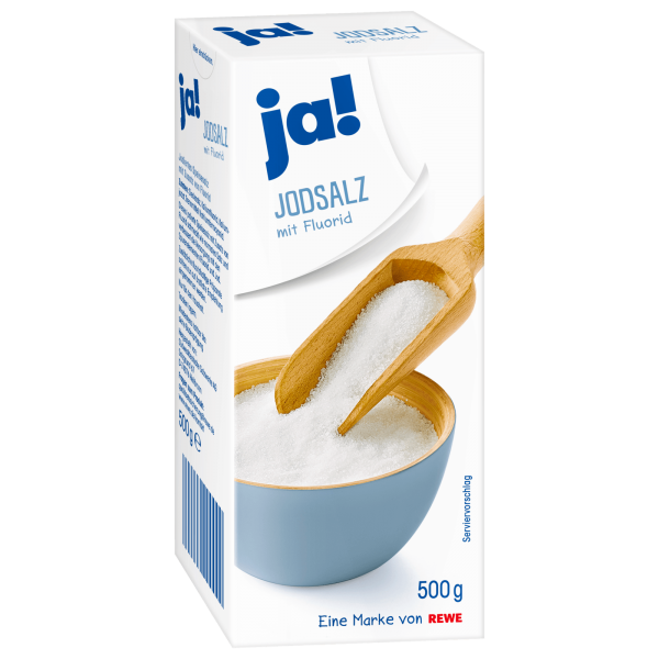 Ja! Jodsalz mit Fluorid 500g