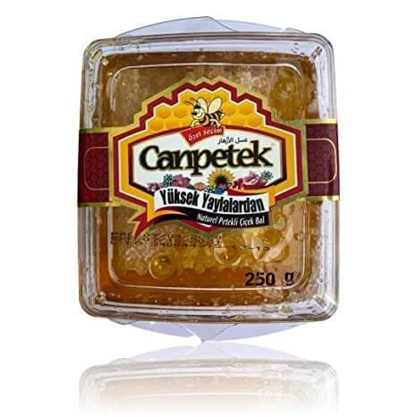 Canpetek honig mit Waben - Petekli Bal 250g