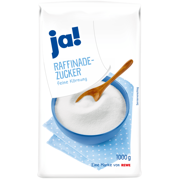 Ja! Raffinade Zucker 1Kg