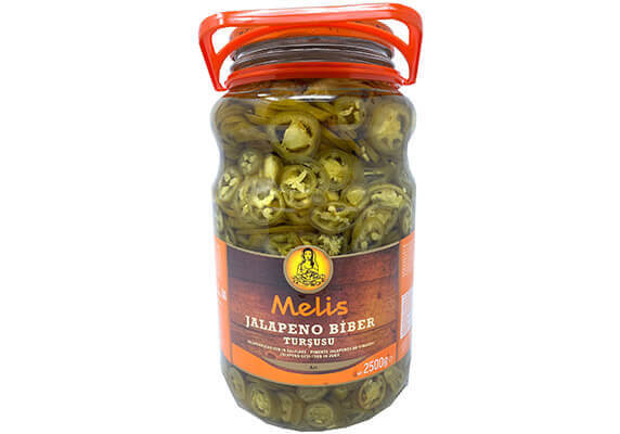 Melis Jalapenoscheiben in Salzlake - Jalapeno Biber Turusu 2500g/2650