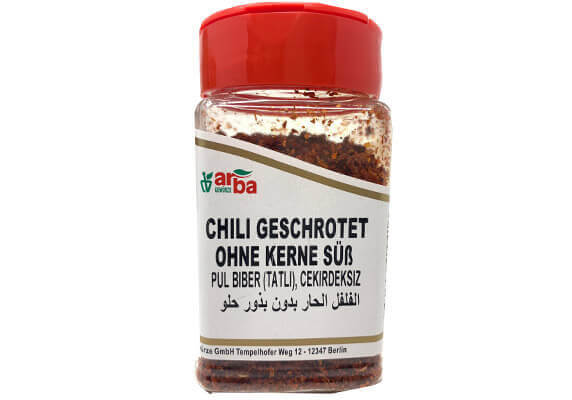 Arba Chili Geschrotet ohne Kerne - Antep Usulü Pulbiber 60 g