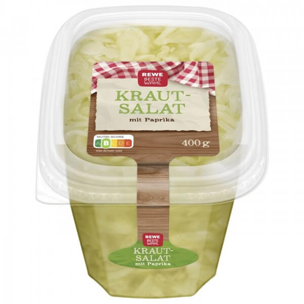 Rewe BW Krautsalat mit Paprika 400g