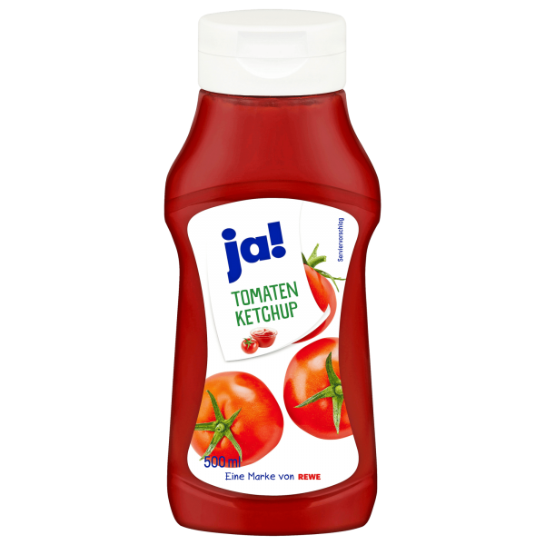 Ja! Tomaten Ketchup 500ml