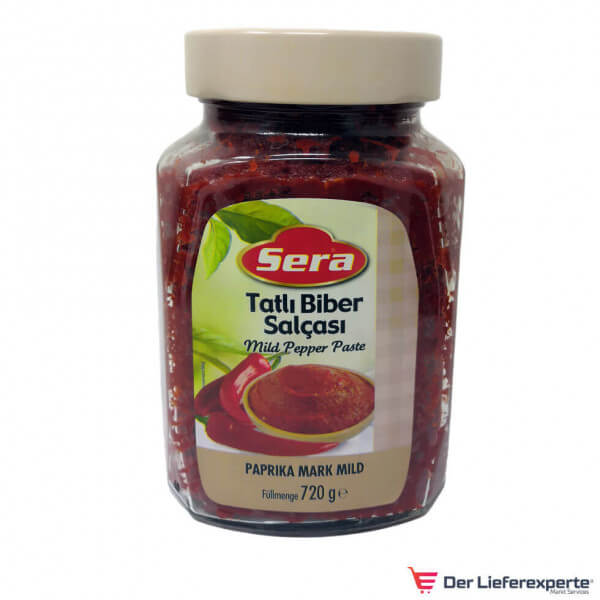 Sera Paprika Mark Süß - Ev Tipi Tatli Biber Salcasi 720g
