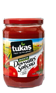 Tukas Tomatenmark in Glas - Domates Salcasi Cam 350g