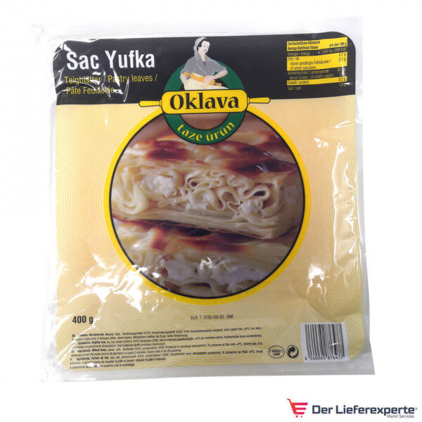Oklava Teigblätter Sac Yufka 400g